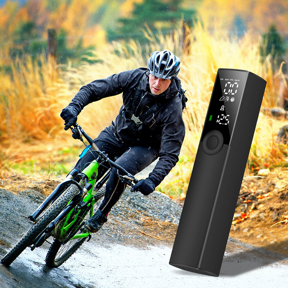 BP188 Aluminum Alloy Air Pump Portable LCD Display Inflator for Motorbike, Bicycles, and Balls BP188 Aluminum Alloy Air Pump Portable LCD Display Inflator for Motorbike, Bicycles, and Balls